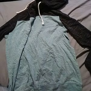 Black and blue Hoodie